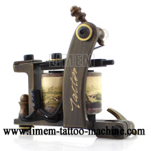 novidade profissional top alta qualidade máquina de tatuagem artesanal de cobre